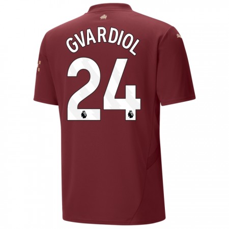 Manchester City Gvardiol 24 Matchtröjor Tredje Fotbollströja 2024-25 Manchester City Gvardiol 24 Matchtröjor Tredje Fotbollströja 2024-25